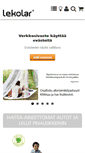 Mobile Screenshot of lekolar.fi