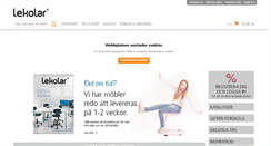Desktop Screenshot of guestshop.lekolar.se