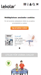 Mobile Screenshot of guestshop.lekolar.se