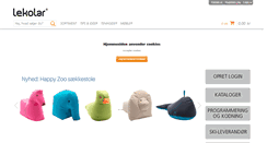 Desktop Screenshot of guestshop.lekolar.dk