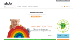 Desktop Screenshot of guestshop.lekolar.no